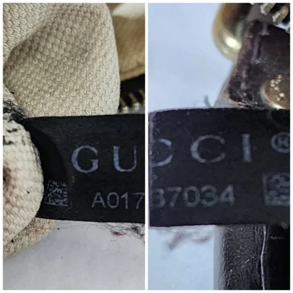 Authentic Gucci GG Canvas Leather Medium Vintage Web Boston Satchel Bag Brown/Be - Picture 14 of 16